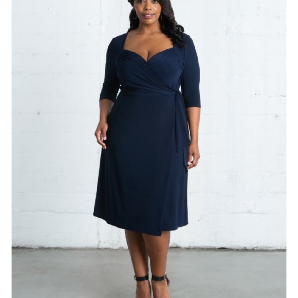 Kiyonna NWOT Cocktail Dress 4x, flattering for a wedding guest!